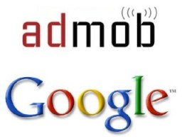 Logos da AdMob e do Google