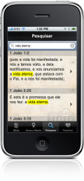 Bíblia Sagrada no iPhone