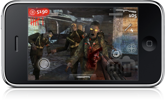 Call of Duty: World at War: Zombies no iPhone