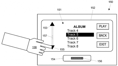 Patente sobre integração de iPods com acessórios