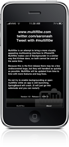 Multifl0w no iPhone