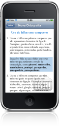 Michaelis Guia Prático da Nova Ortografia no iPhone