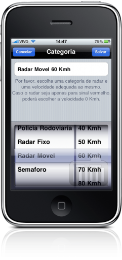 iRadar Brasil 3.0 no iPhone