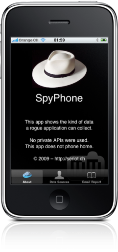 SpyPhone - Spywares no iPhone