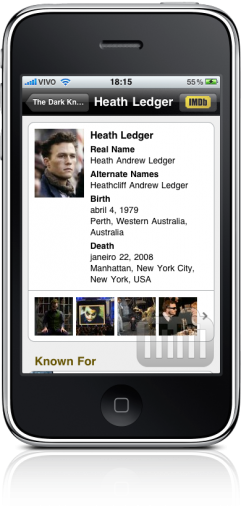 IMDb no iPhone