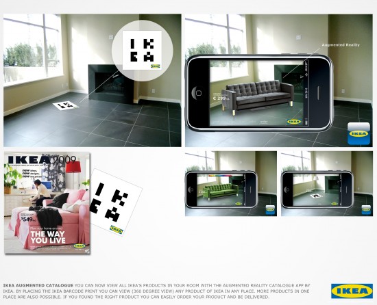 IKEA e realidade aumentada no iPhone 3GS