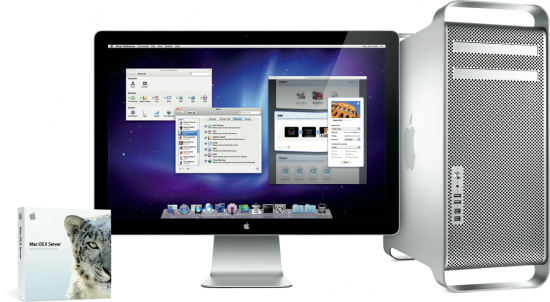 Mac OS X Server em Mac Pro
