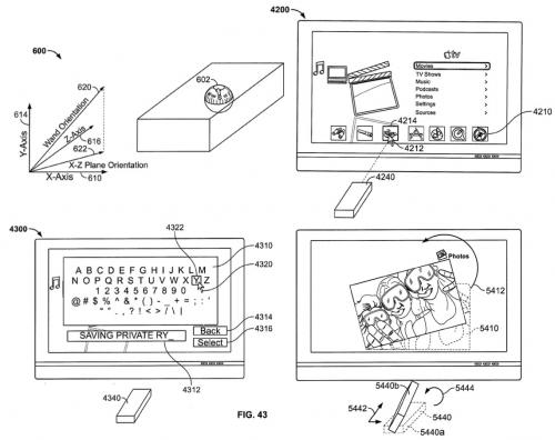 Patente de novo Remote da Apple