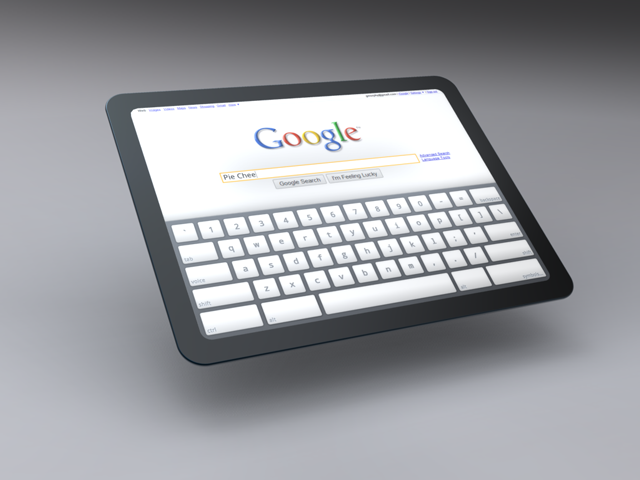 Tablet do Google rodando Chrome OS