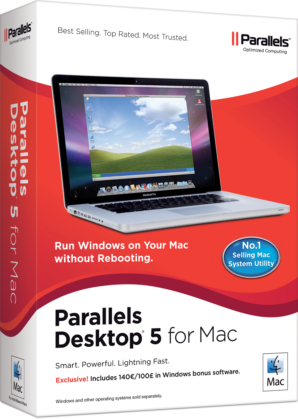 Caixa do Parallels Desktop 5 para Mac