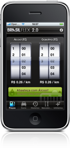 BrasilFlex 2.0 no iPhone