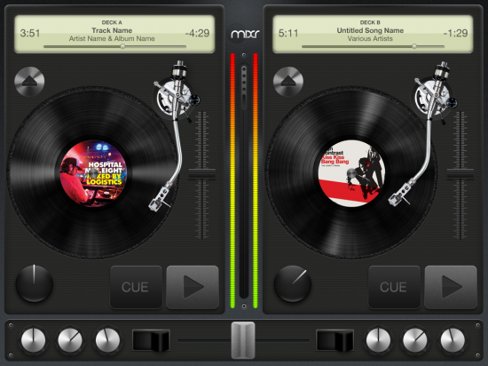 Mixr, DJ para iPad