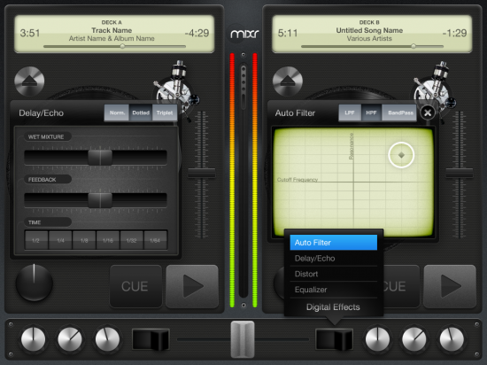 Mixr, DJ para iPad