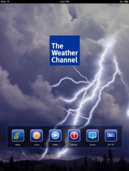 The Weather Channel Max no iPad