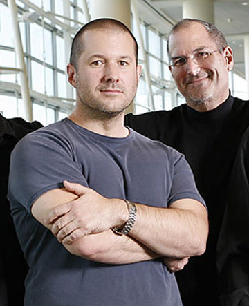 Jony Ive e Steve Jobs