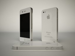 Render 3D do protótipo de iPhone 4G