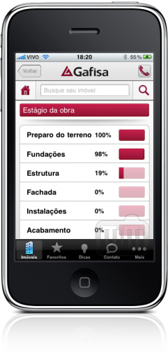 Gafisa Mobile no iPhone