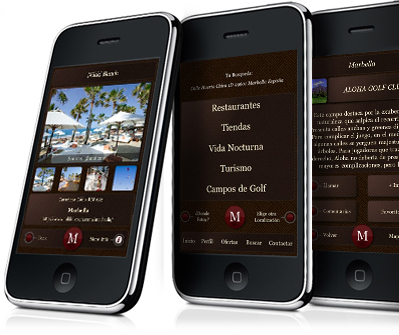 App Marbella em iPhones