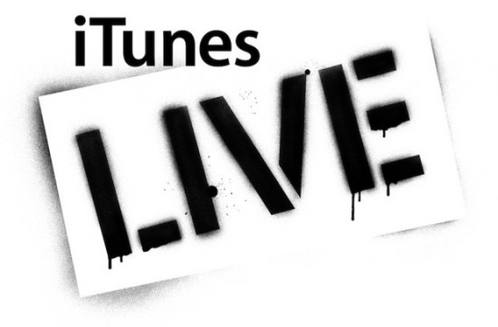 iTunes Live - Marca registrada Apple