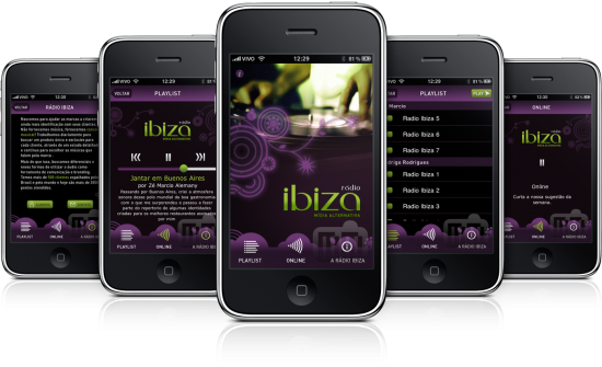 Rádio Ibiza em iPhones