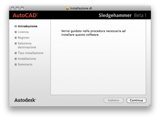 AutoCAD no Mac OS X