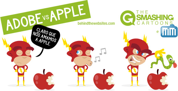 The Smashing Cartoons - Adobe vs. Apple