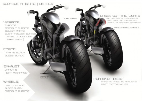 Moto Harley-Davidson projetada pela Apple?