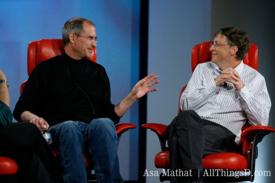 Steve Jobs e Bill Gates na D5: All Things Digital