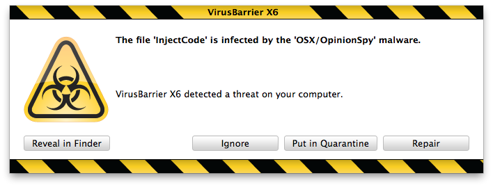 Intego - Spyware OSX/OpinionSpy