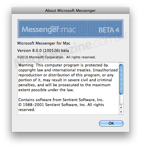 Microsoft Office 2011 Beta 4 para Mac