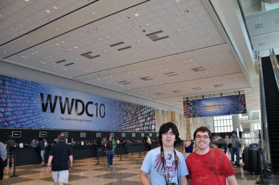 Credenciamento e fila da WWDC 2010
