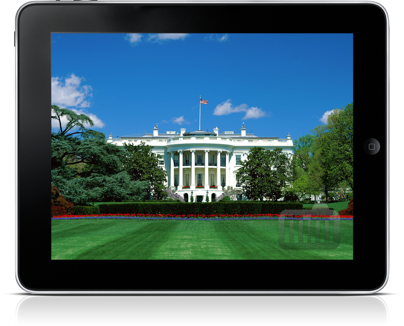 Casa Branca num iPad