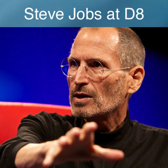 Steve Jobs na D8