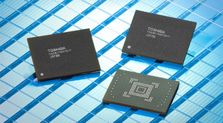 Memória NAND de 128GB da Toshiba