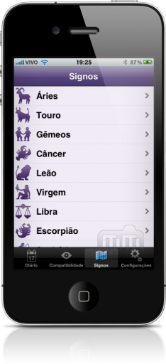 Horóscopo Diário no iPhone