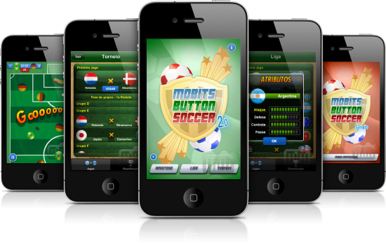 Mobits Button Soccer 2.0 em iPhones