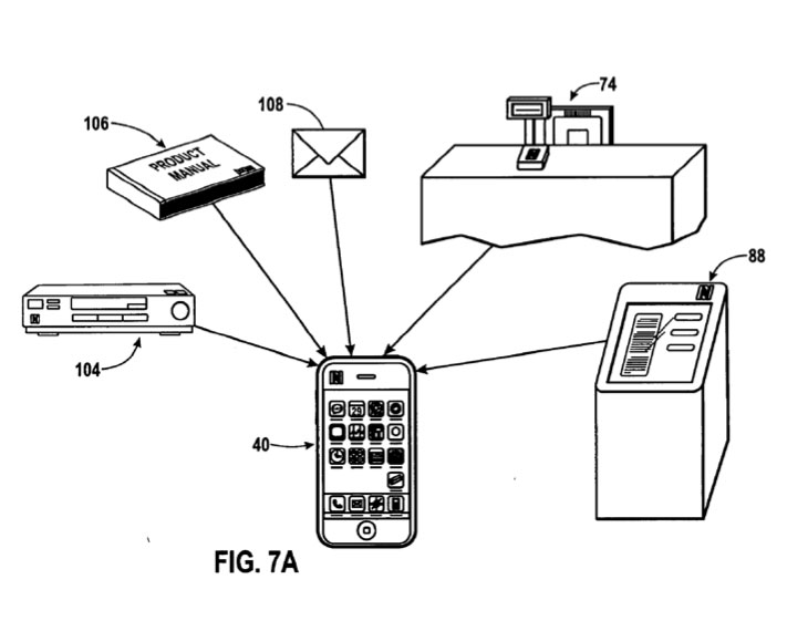 Patente da Apple para RFID em iPhones