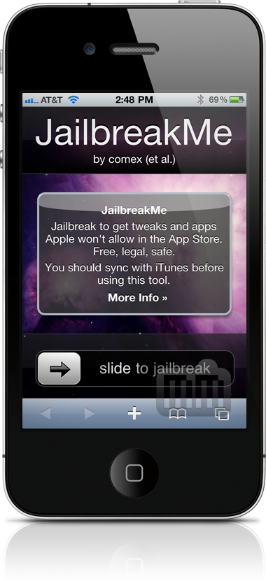 JailbreakMe no iPhone 4