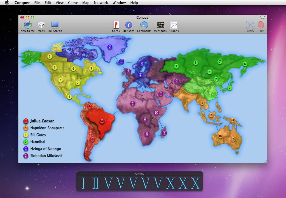 iConquer para Mac OS X