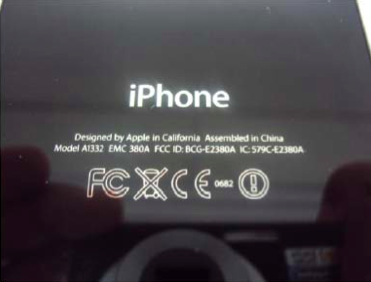 Foto externa do iPhone 4; Anatel