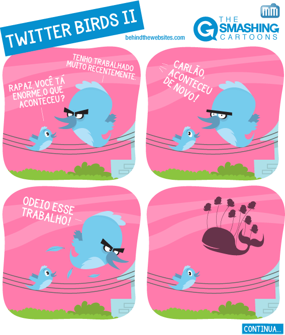 The Smashing Cartoons - Twitter Birds II