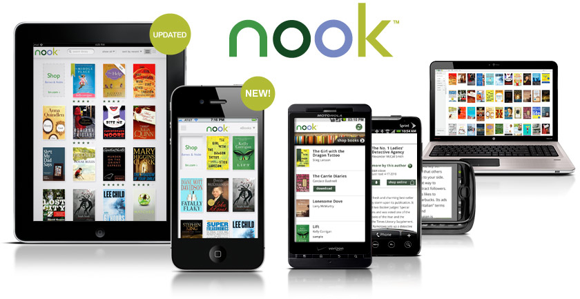 Apps NOOK, da Barnes & Noble