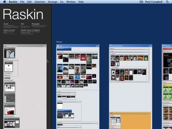 Raskin no Mac OS X