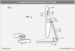 Patente de iMac sensível ao toque