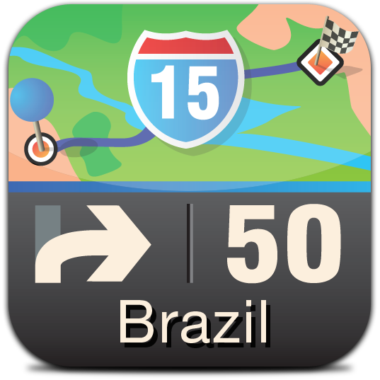 Ícone do Sygic Mobile Maps Brazil