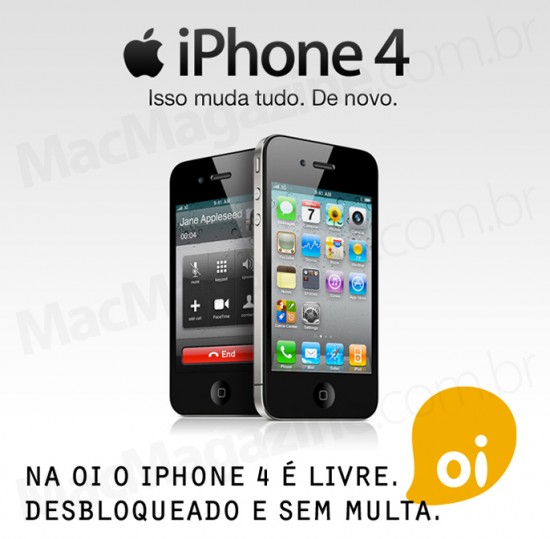 iPhone 4 na Oi