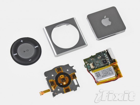 iPod shuffle 4G na iFixit