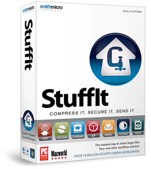 Caixa do StuffIt 2011 para Mac