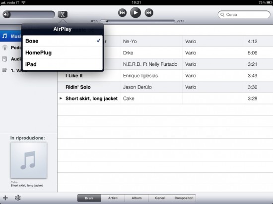 AirPlay no iOS 4.2 beta