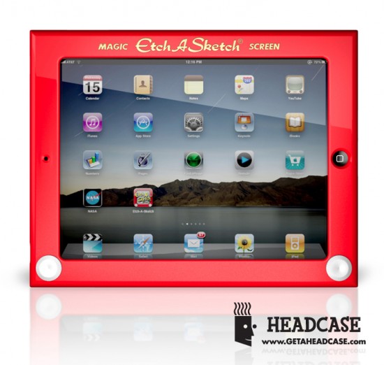 Case Etch A Sketch, da Headcase, para iPad